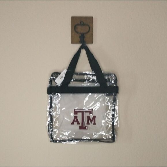 FOCO NCAA Texas A&M Clear Stadium Tote - Picture 1 of 5